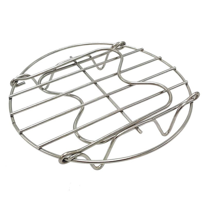 Alamic Instant Pot Duo Mini/Lux Mini/Ultra Steamer Rack Trivet with Handles for 3/5 Qt Pressure Cookers - Image 3